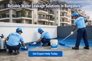 Professional water leakage and seepage solutions in Bangalore by Aqua Blue Waterproofing