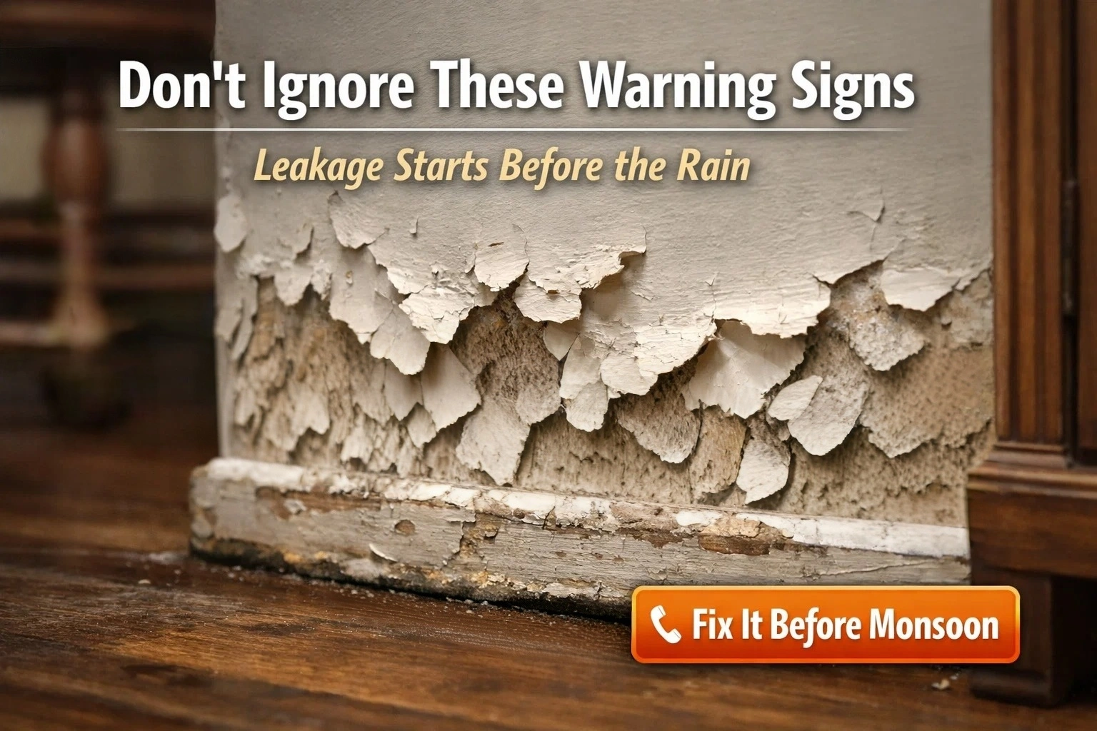 signs your house needs waterproofing in Bangalore
