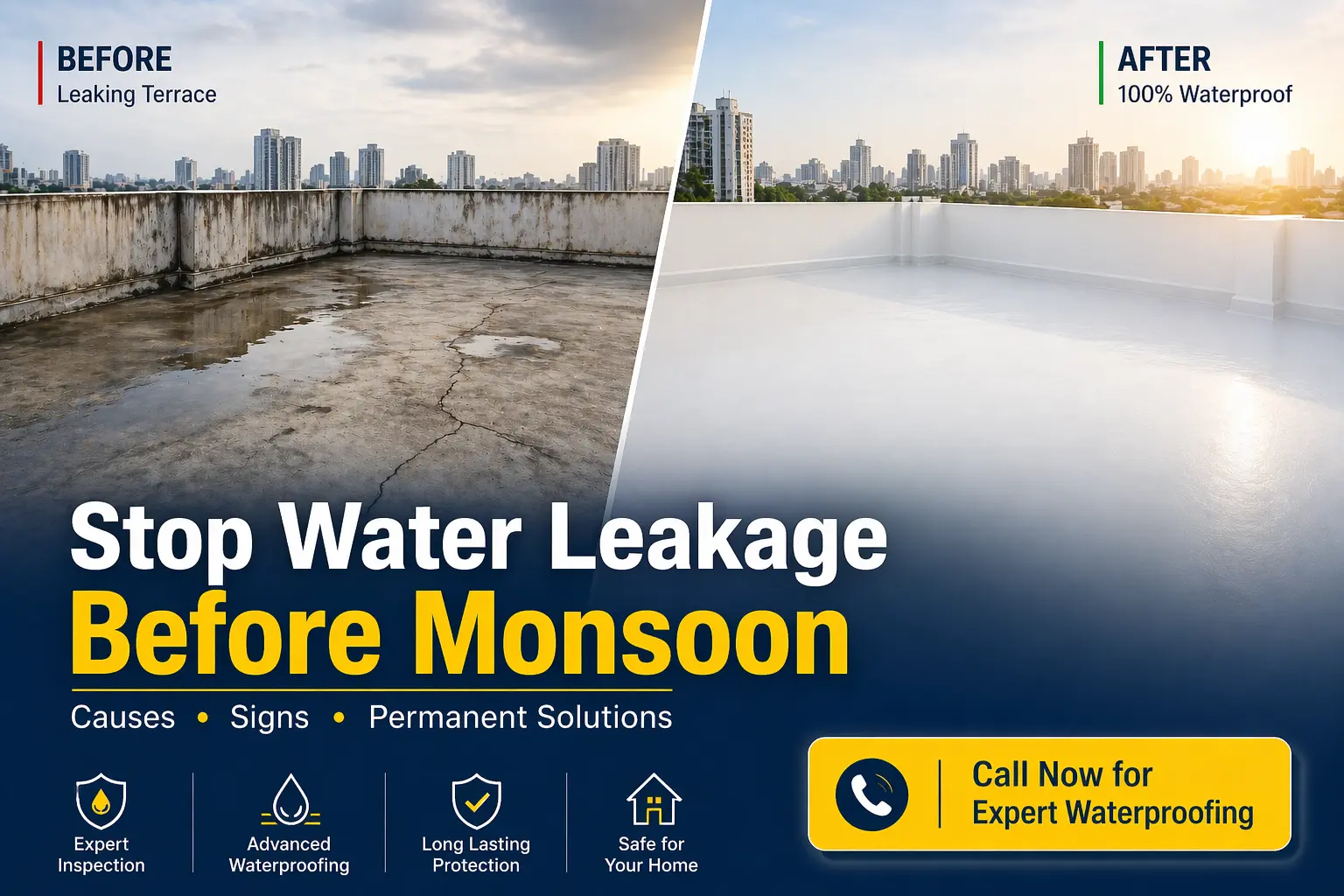 water leakage problems in Bangalore
