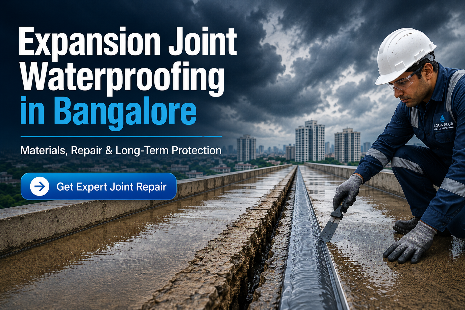 Expansion joint waterproofing in bangalore